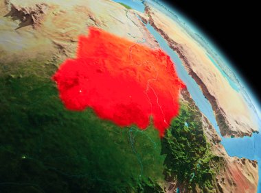 Sudan dünya üzerindeki sabah