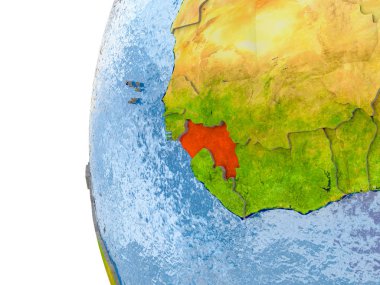 Gine Haritası modeli bir küre