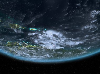 Gecelik Karayipler'de