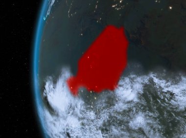 Nijer kırmızı gece