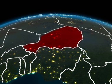 Nijer gece yeryüzünde