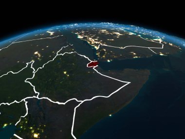 Cibuti gece yeryüzünde