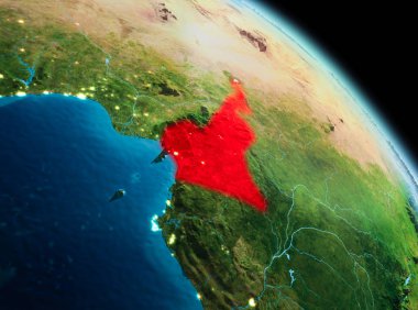 Kamerun dünya üzerindeki sabah