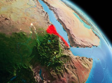 Eritre dünya üzerindeki sabah