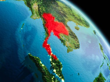 Tayland dünya üzerindeki sabah