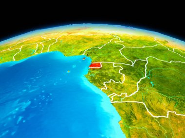 Ekvator Ginesi kırmızı