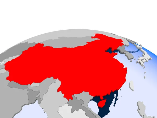 哈萨克斯坦政治的地球上 — 图库照片