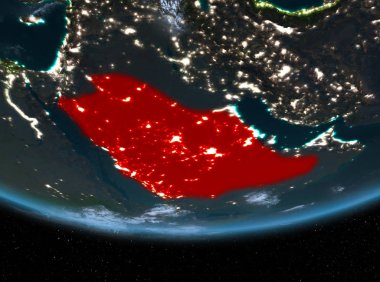 Suudi Arabistan geceleri