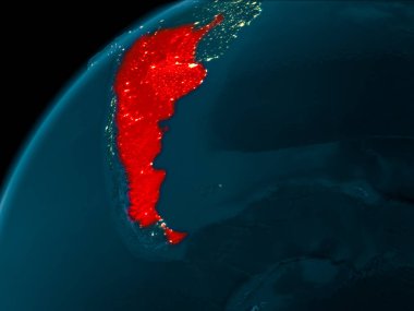 Yeryüzünde geceleri Arjantin