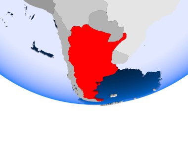 Arjantin dünya üzerinde
