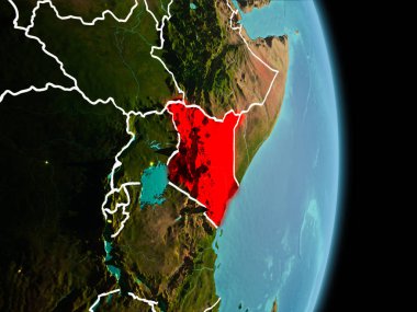 Kenya dünya üzerindeki sabah