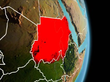 Sudan dünya üzerindeki sabah