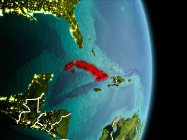 Küba dünya üzerindeki sabah