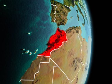 Fas dünya üzerindeki sabah