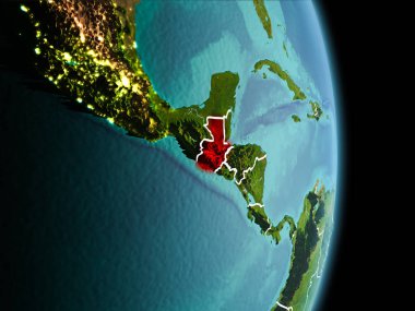 Guatemala dünya üzerindeki sabah