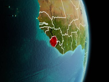 Sierra Leone dünya üzerindeki sabah