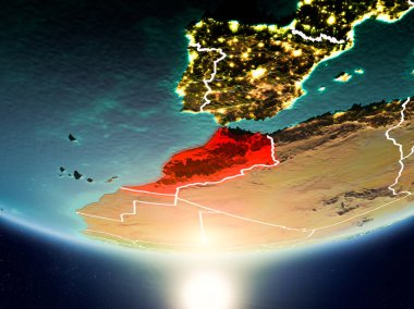 Fas ile Planet Earth Güneş