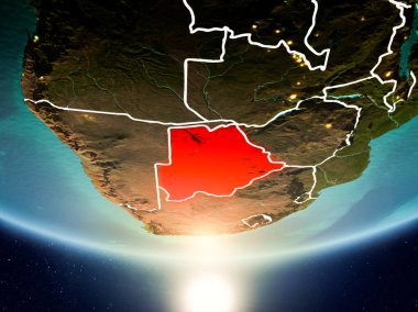 Botsvana Planet Earth Güneş