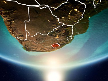 Lesotho Planet Earth Güneş