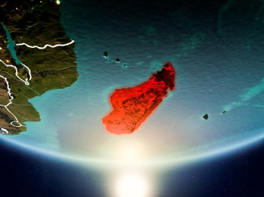 Madagaskar Planet Earth Güneş