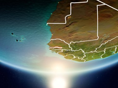 Gambiya Planet Earth Güneş