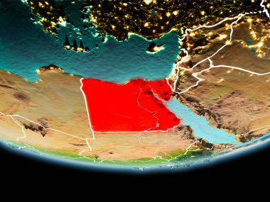 Mısır kırmızı akşam