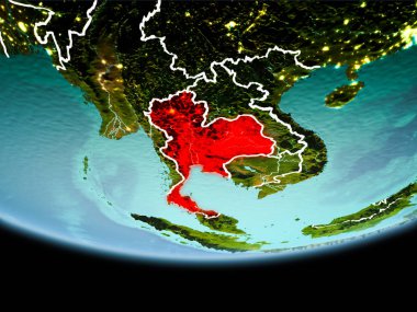 Tayland Kırmızı akşam