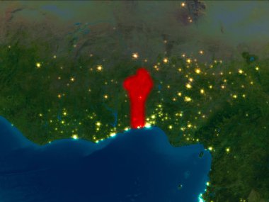 Benin kırmızı gece