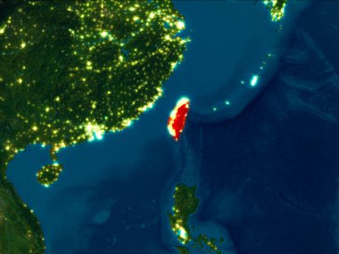 Tayvan kırmızı gece