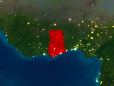 Gana kırmızı gece