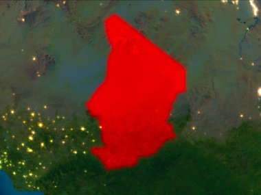 Chad kırmızı gece