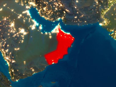 Kırmızı gece Umman