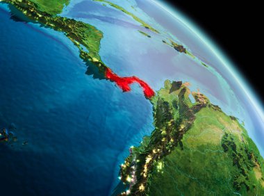 Panama dünya üzerindeki sabah