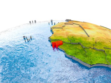 Gine-Bissau modeli bir dünya