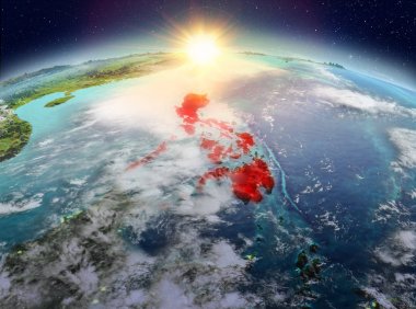 Sunrise uzaydan Türkiye