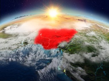 Nijerya Sunrise uzaydan