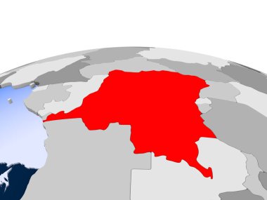 Orta Afrika siyasi dünya üzerinde