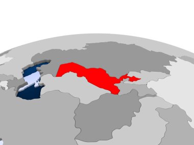 Türkmenistan siyasi dünya üzerinde