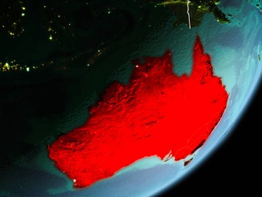 Yörünge görünümü, Avustralya