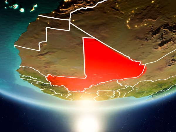 Planet Earth Güneş ile mali