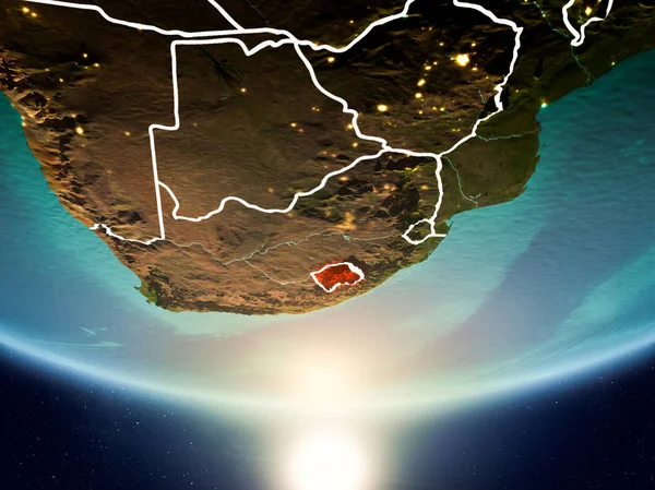 Lesotho Planet Earth Güneş