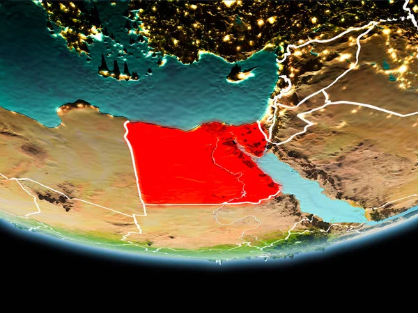 Mısır kırmızı akşam