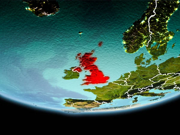 İngiltere kırmızı akşam