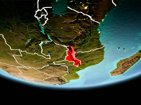 Malavi kırmızı akşam