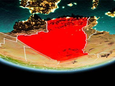 Cezayir kırmızı akşam