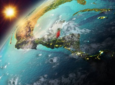 Belize Planet Earth günbatımı