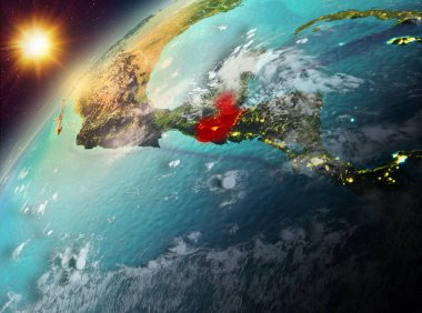Guatemala Planet Earth günbatımı