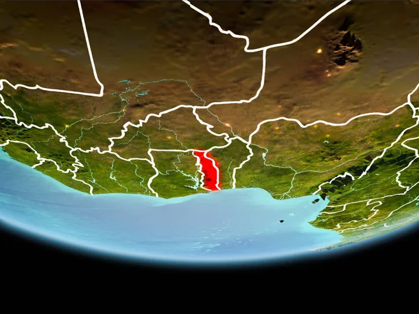 Togo kırmızı akşam