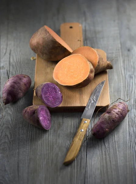 turuncu ve pembe patates