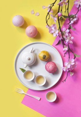 Düz yatıyordu Doğu Asya natürmort.